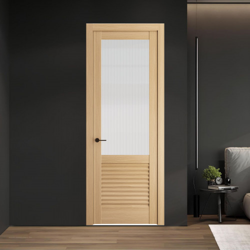 11.2.2 ND.O Дуб Натуральный стекло Мору осветленное ProfilDoors Orange