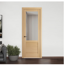 11.2.2 ND.O Дуб Натуральный стекло Прозрачное ProfilDoors Orange
