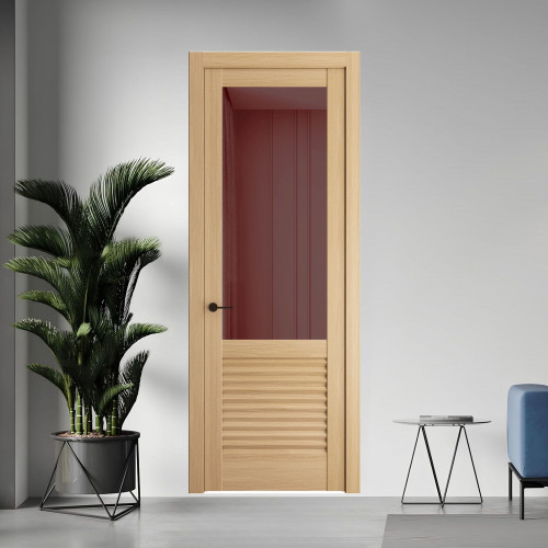 11.2.2 ND.O Дуб Натуральный стекло Золотистая бронза ProfilDoors Orange