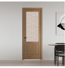 5.2.2 ND.O Дуб Мокко стекло Град ProfilDoors Orange