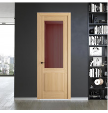 6.2.2 ND.O Дуб Натуральный стекло Золотистая бронза ProfilDoors Orange
