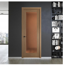 7.1.2 ND.O Дуб Мокко стекло Золотистая бронза матовое ProfilDoors Orange