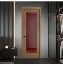 7.1.2 ND.O Дуб Мокко стекло Золотистая бронза ProfilDoors Orange