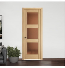 7.3.2 ND.O Дуб Натуральный стекло Золотистая бронза матовое ProfilDoors Orange