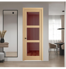 8.3.2 ND.O Дуб Натуральный стекло Золотистая бронза ProfilDoors Orange