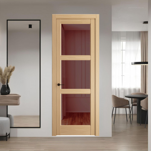 8.3.2 ND.O Дуб Натуральный стекло Золотистая бронза ProfilDoors Orange
