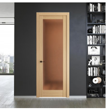 5.1.2 ND.O Дуб Натуральный стекло Золотистая бронза матовое ProfilDoors Orange