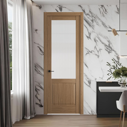 5.2.2 ND.O Дуб Мокко стекло Мору осветленное ProfilDoors Orange