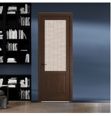 5.2.2 ND.O Орех Шоколад стекло Град ProfilDoors Orange