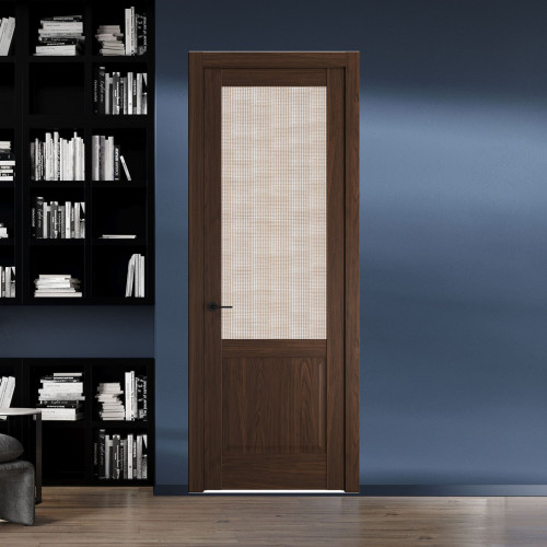 5.2.2 ND.O Орех Шоколад стекло Град ProfilDoors Orange