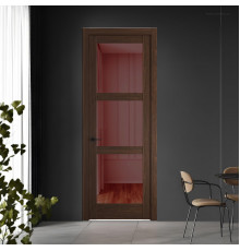 5.3.2 ND.O Орех Шоколад стекло Золотистая бронза ProfilDoors Orange