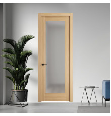 6.1.2 ND.O Дуб Натуральный стекло Матовое ProfilDoors Orange