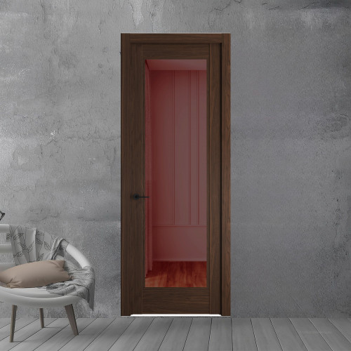7.1.2 ND.O Орех Шоколад стекло Золотистая бронза ProfilDoors Orange