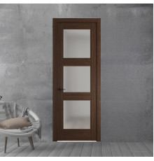 7.3.2 ND.O Орех Шоколад стекло Матовое ProfilDoors Orange