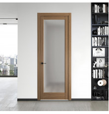 8.1.2 ND.O Дуб Мокко стекло Матовое ProfilDoors Orange