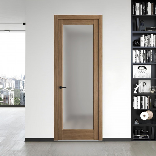8.1.2 ND.O Дуб Мокко стекло Матовое ProfilDoors Orange