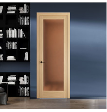 8.1.2 ND.O Дуб Натуральный стекло Золотистая бронза матовое ProfilDoors Orange