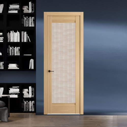 9.1.2 ND.O Дуб Натуральный стекло Град ProfilDoors Orange