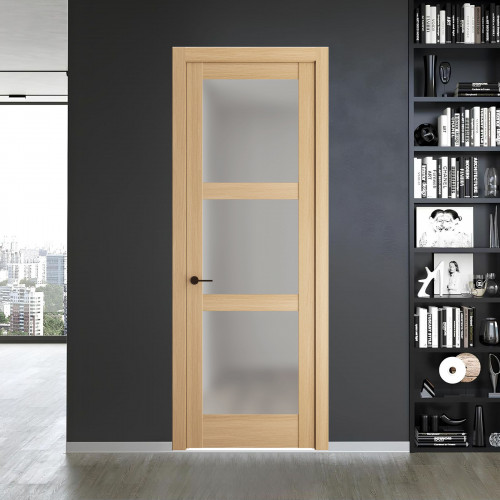 10.3.2 ND.O Дуб Натуральный стекло Матовое ProfilDoors Orange