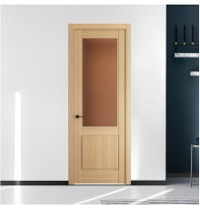 6.2.2 ND.O Дуб Натуральный стекло Золотистая бронза матовое ProfilDoors Orange