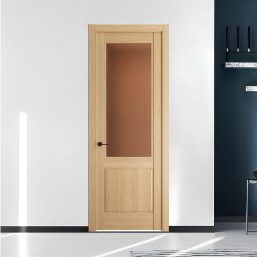 6.2.2 ND.O Дуб Натуральный стекло Золотистая бронза матовое ProfilDoors Orange