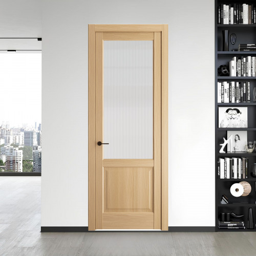 8.2.2 ND.O Дуб Натуральный стекло Мору осветленное ProfilDoors Orange