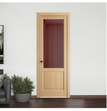 8.2.2 ND.O Дуб Натуральный стекло Золотистая бронза ProfilDoors Orange
