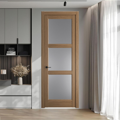 8.3.2 ND.O Дуб Мокко стекло Графит ProfilDoors Orange