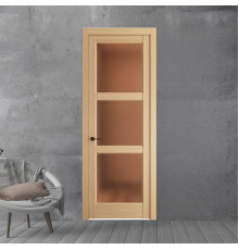 8.3.2 ND.O Дуб Натуральный стекло Золотистая бронза матовое ProfilDoors Orange