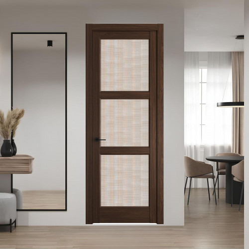 8.3.2 ND.O Орех Шоколад стекло Град ProfilDoors Orange