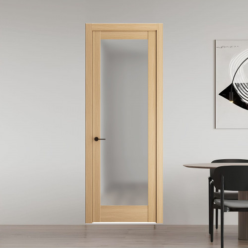 10.1.2 ND.O Дуб Натуральный стекло Матовое ProfilDoors Orange