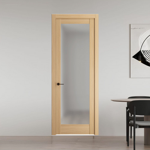 11.1.2 ND.O Дуб Натуральный стекло Матовое ProfilDoors Orange