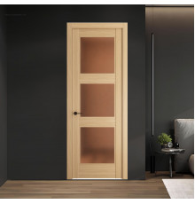 6.3.2 ND.O Дуб Натуральный стекло Золотистая бронза матовое ProfilDoors Orange