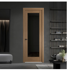 7.1.2 ND.O Дуб Мокко стекло Черное тонированное ProfilDoors Orange