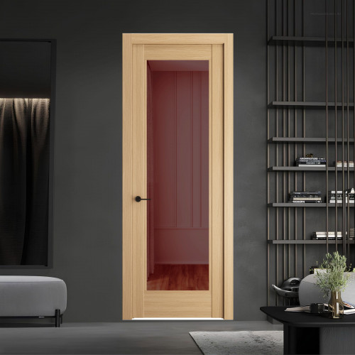 7.1.2 ND.O Дуб Натуральный стекло Золотистая бронза ProfilDoors Orange