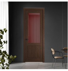 7.2.2 ND.O Орех Шоколад стекло Золотистая бронза ProfilDoors Orange
