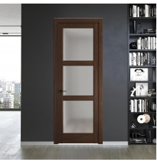 8.3.2 ND.O Орех Шоколад стекло Матовое ProfilDoors Orange
