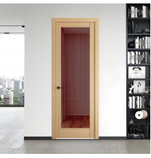 10.1.2 ND.O Дуб Натуральный стекло Золотистая бронза ProfilDoors Orange