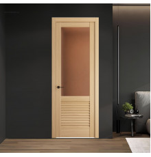11.2.2 ND.O Дуб Натуральный стекло Золотистая бронза матовое ProfilDoors Orange