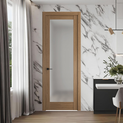 5.1.2 ND.O Дуб Мокко стекло Матовое ProfilDoors Orange