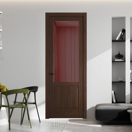 5.2.2 ND.O Орех Шоколад стекло Золотистая бронза ProfilDoors Orange