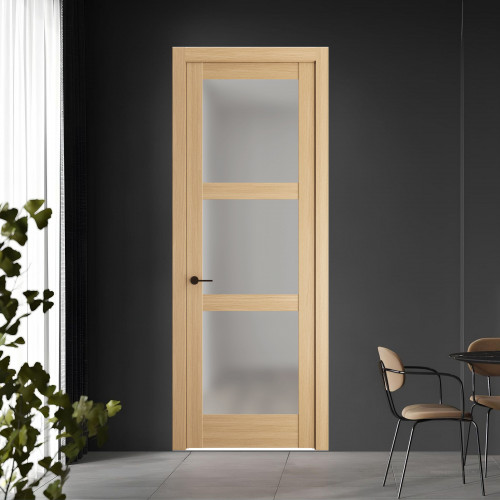 5.3.2 ND.O Дуб Натуральный стекло Матовое ProfilDoors Orange