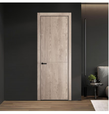 11 NE.O Дуб Сонома молдинг Черный кромка Черный ProfilDoors Orange