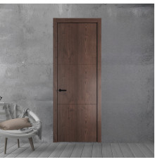 13 NE.O Дуб Тобакко молдинг Черный кромка Черный ProfilDoors Orange