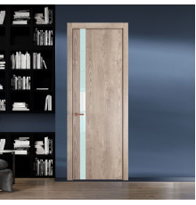18 NE.O Дуб Сонома вставка Белый лак кромка Медь ProfilDoors Orange