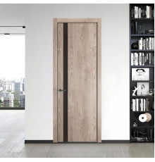 18 NE.O Дуб Сонома вставка Монохром графит кромка Серая ночь ProfilDoors Orange
