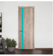 18 NE.O Дуб Сонома вставка Монохром мята кромка Серая ночь ProfilDoors Orange