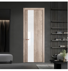 19 NE.O Дуб Сонома вставка Классик лак кромка Медь ProfilDoors Orange
