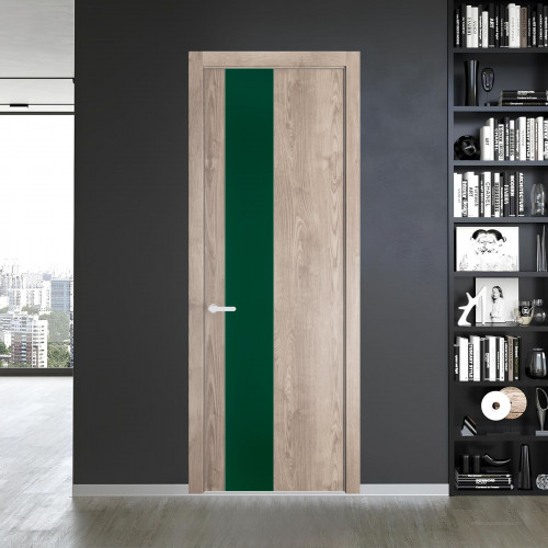 19 NE.O Дуб Сонома вставка Монохром зеленый лес кромка Вайт ProfilDoors Orange