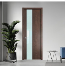 19 NE.O Дуб Тобакко вставка Белый лак кромка Черный муар ProfilDoors Orange